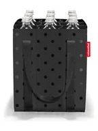 Torby i wózki na zakupy - Reisenthel Torba w kolorze czarnym na butelki - 24 x 28 x 24 cm - miniaturka - grafika 1