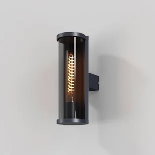 Lampa elewacyjna przed dom Conf O451WL-01GF Maytoni IP54 grafitowy - Lampy ogrodowe - miniaturka - grafika 1