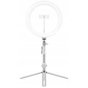 Kodak Kodak LED Ring Light Selphie 10 RL001 + Statyw Srebrny SB6084 - Pozostałe akcesoria do telefonów - miniaturka - grafika 1