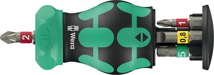 BARDZO MAŁA RĘKOJEŚĆ Z KRÓTKIM UCHWYTEM DO BITÓW 6 CZĘŚCI