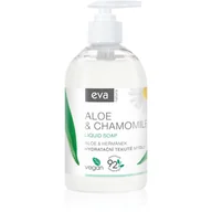 Mydła - Pollena Eva Mydło w płynie do rąk Aloes i rumianek Hipoalergiczne 500 ml - miniaturka - grafika 1