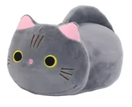 Maskotki i pluszaki - MASKOTKA KOTEK 25 CM SZARY KOT PLUSZOWY PLUSZAK ZABAWKA - miniaturka - grafika 1