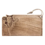 Deski do krojenia - Deska do krojenia i serwowania drewniana MANGO 45x22cm ORION 126848 - miniaturka - grafika 1