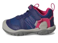 Buty dla dziewczynek - KEEN Knotch Peak, Trampki dziecięce, Blue Blue Depths Pink Peacock, 32-33 EU - miniaturka - grafika 1