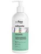 Odżywki do włosów - Proteinowo-emolientowa odżywka do włosów niskoporowatych pozbawionych objętości so!flow 300ml - miniaturka - grafika 1