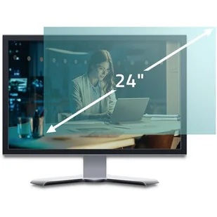 Filtr światła niebieskiego QOLTEC 51076 24 (16:9) - Akcesoria do monitorów - miniaturka - grafika 1