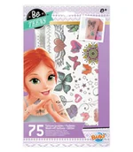 Zabawki kreatywne - Buki France, zestaw kreatywny zmywalne tatuaże brokatowe - miniaturka - grafika 1