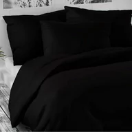 Pościel - Pościel satynowa Luxury Collection czarny, 200 x 200 cm, 2szt. 70 x 90 cm, 200 x 200 cm, 2 szt. 70 x 90 cm - miniaturka - grafika 1