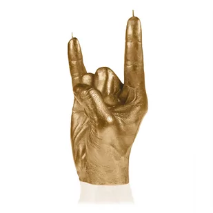Świeca Candellana Hand RCK Universal, Classic Gold - Świece - miniaturka - grafika 1