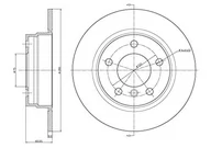 Szczęki hamulcowe - METELLI Tarcza hamulcowa 23-0229C - miniaturka - grafika 1