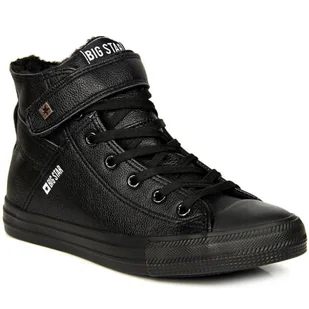 Buty Big Star M Y174020 (kolor Czarny, rozmiar 44) - Buty sportowe damskie - miniaturka - grafika 1