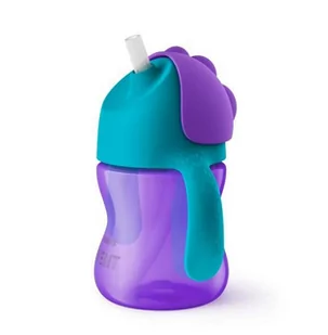 Philips Avent Avent Kubek z giętką słomką 200ml 9m+ - Kubki dla dzieci - miniaturka - grafika 4