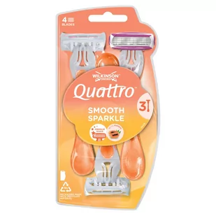 Wilkinson Sword - Quattro for Women maszynka do golenia z 4 ostrzami - Depilacja - miniaturka - grafika 1