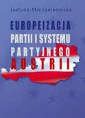 Historia świata - Europeizacja partii i systemu partyjnego Austrii Justyna Miecznikowska - miniaturka - grafika 1