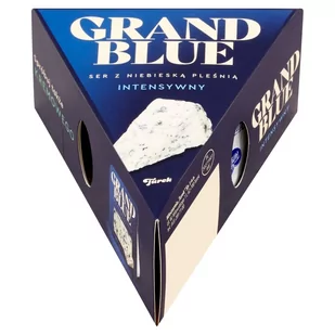 Grand Blue Ser z niebieską pleśnią intensywny 100 g - Sery - miniaturka - grafika 1