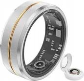 Smartringi - Smart Ring #10 19.9Mm Srebrny Złoty Android Ios Inteligentny Pierścionek - miniaturka - grafika 1
