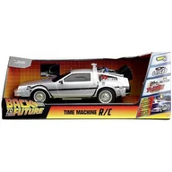 Zabawki zdalnie sterowane - Samochód zdalnie sterowany JADA TOYS Powrót do przyszłości Time Machine RC 253256004 - miniaturka - grafika 1
