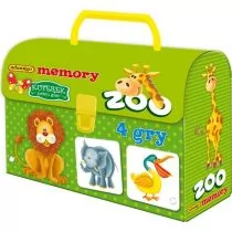 Adamigo Kuferek Zoo 6441 - Gry planszowe - miniaturka - grafika 1