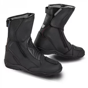 SHIMA Terra damskie buty motocyklowe - długie, turystyczne (Czarne, 36) - Buty motocyklowe - miniaturka - grafika 1