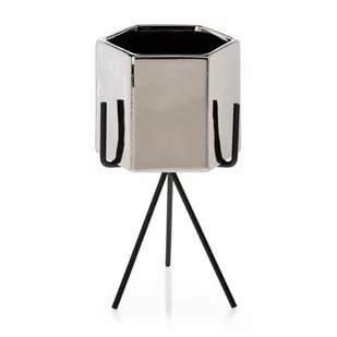 Blumfeldt Sashi Silver 21 cm - Donice - miniaturka - grafika 1