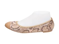 Baleriny - Beżowe baletki damskie, baleriny Vinceza Dp518 - miniaturka - grafika 1