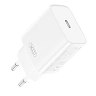 Ładowarki do telefonów - Ładowarka sieciowa XO CE15 20W Biały - miniaturka - grafika 1