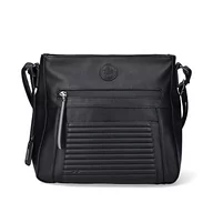 Torebki damskie - Rieker Women's H1481 torba na ramię, czarna - miniaturka - grafika 1