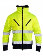 Odzież robocza - Kurtka robocza odblaskowa Benefit HI VI Bomber 3w1 wstawka - miniaturka - grafika 1