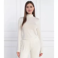 Bluzki damskie - Emporio Armani Golf | Regular Fit - miniaturka - grafika 1