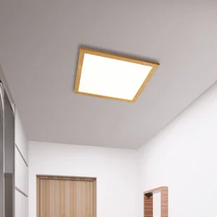 Panel LED Quitani Aurinor, dąb naturalny, 68 cm - Lampy pozostałe - miniaturka - grafika 1