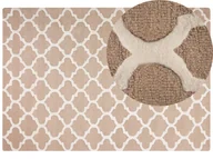 Dywany - Dywan Wełniany 160 X 230 Cm Beżowy Erbaa - miniaturka - grafika 1