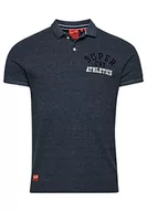 Bluzy męskie - Superdry Polo Haft Bluza męska, Marl Marl, XXL - miniaturka - grafika 1