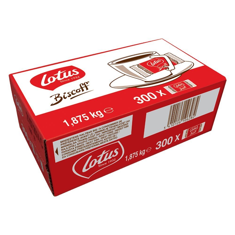 Ciastka Lotus Biscoff ciasteczka karmelowe 300 szt. do kawy