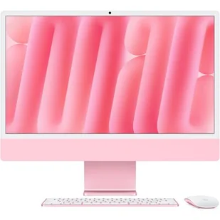 Apple iMac 24 M4/16GB/256/MacOS Retina 4,5K Różowy 10R GPU - Zestawy komputerowe - miniaturka - grafika 1