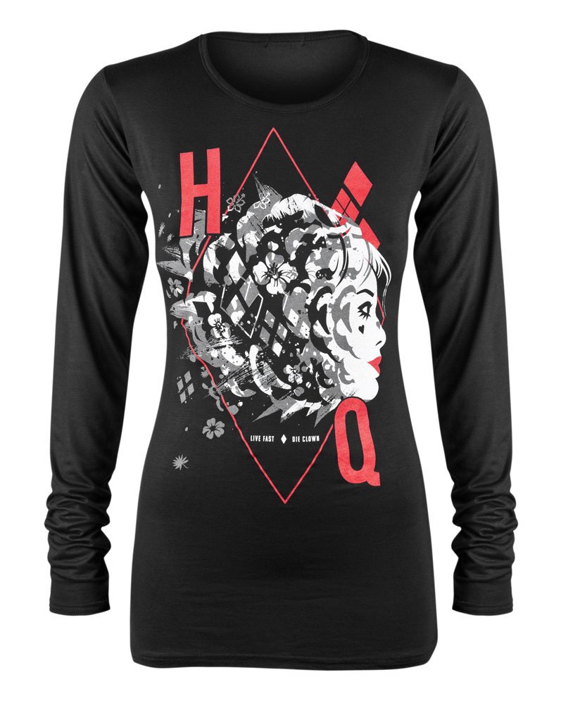 bluzka damska HARLEY QUINN - HQ długi rękaw-XXL
