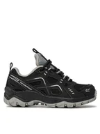 Buty trekkingowe dziecięce - Regatta Trekkingi RKF785 Czarny - miniaturka - grafika 1