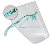 Pozostałe akcesoria kosmetyczne - Ochraniacz maska przyłbica okularowa na twarz COMFORT PLUS lekka - miniaturka - grafika 1