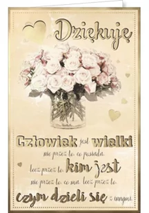 Kartka Podziękowanie U21 - Kartki okolicznościowe i zaproszenia - miniaturka - grafika 1