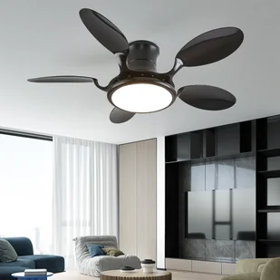 SX028-122 Wentylator sufitowy z oświetleniem LED z pilotem zdalnego sterowania Regulacja barwy/jasności światła 6 prędkości, timer 2 godziny Tryb letni i zimowy 54 W - Wentylatory sufitowe - miniaturka - grafika 1