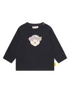 Bluzy i sweterki niemowlęce - Steiff Bluza w kolorze czarnym - miniaturka - grafika 1