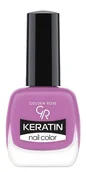 Lakiery do paznokci - Golden Rose lakier do paznokci Z Keratyną Keratin Nail Color - 60 - miniaturka - grafika 1