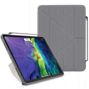 Apple Pipetto Pipetto Origami Pencil Case Obudowa Ochronna z Uchwytem na Pencil do iPad Air 4 10.9" (2020) (Dark Grey) P048-50-Q - Etui do tabletów - miniaturka - grafika 1