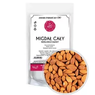 Orzechy i nasiona - Migdały Całe Kalifornijskie Nieblanszowany - 500g - miniaturka - grafika 1