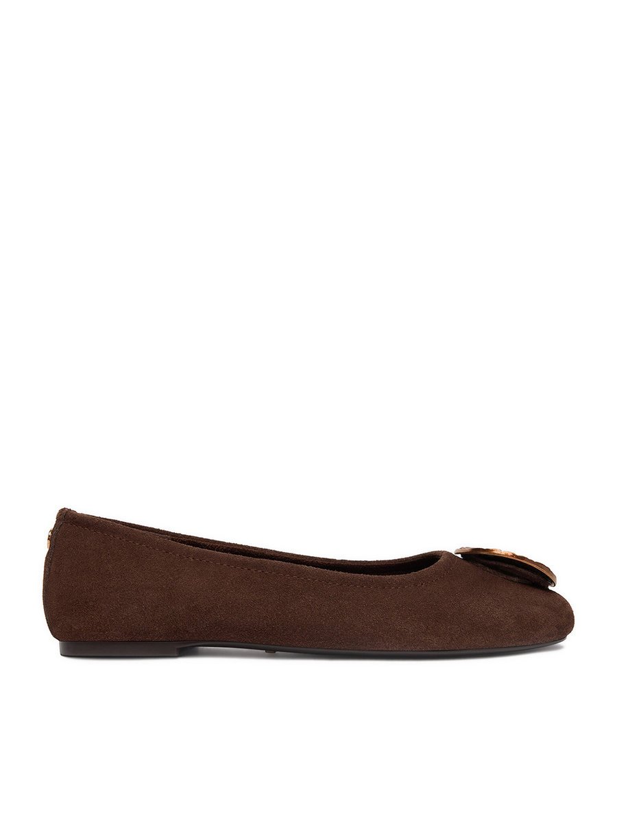 Mexx Baleriny Damskie Brązowy MEXX-EO-90183-1 Brązowy