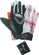 Rękawiczki rowerowe - Rękawiczki rowerowe długie damskie NorthWave Gel Pad czarne białe S - miniaturka - grafika 1