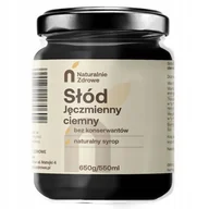 Cukier i słodziki - Słód syrop JĘCZMIENNY CIEMNY Naturalnie Zdrowe 650g/550ml Do wypieków - miniaturka - grafika 1