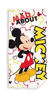 Ręcznik plażowy Myszka Mickey Miki 70x140 cm - Okrycia kąpielowe dla dzieci - miniaturka - grafika 2