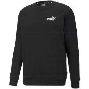 Bluza męska Puma ESS Small Logo Crew czarna 586684 01 S - Bluzy męskie - miniaturka - grafika 1
