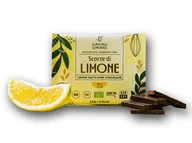 Czekolada - Cacao Crudo Raw Ciemna czekolada ze skórką cytryny, BIO, 30 g - miniaturka - grafika 1
