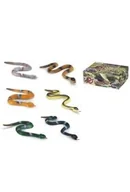 Figurki dla dzieci - Wąż gumowy grzechoczący MIX - miniaturka - grafika 1